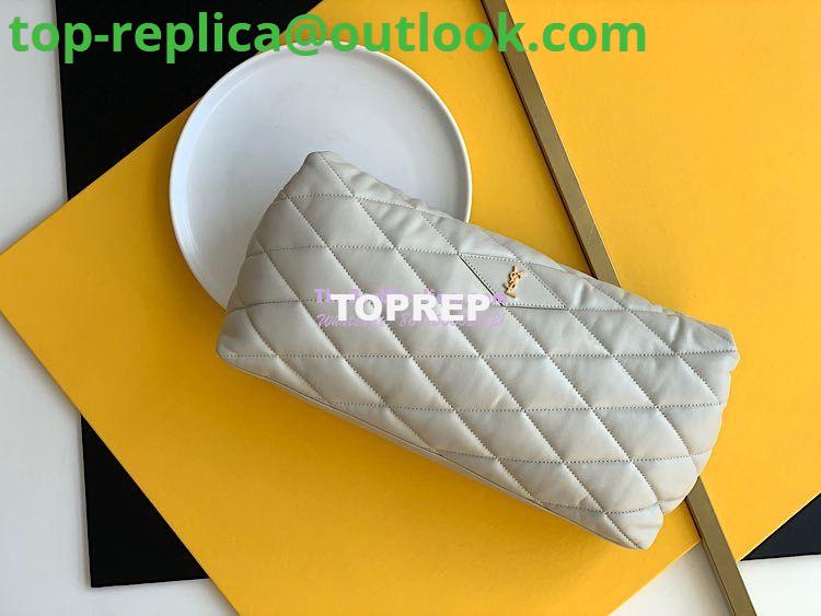 Replica YSL Saint Laurent Sade Puffer Envelope Clutch in Lambskin 6550041 Blanc 3 Replica YSL Saint Laurent Sade Puffer Envelope Clutch in Lambskin 6550041 Blanc 3