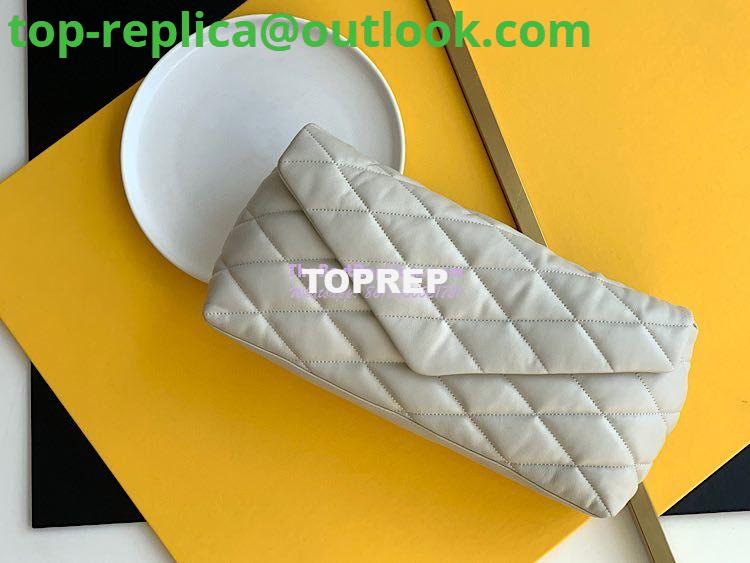 Replica YSL Saint Laurent Sade Puffer Envelope Clutch in Lambskin 6550041 Blanc 4 Replica YSL Saint Laurent Sade Puffer Envelope Clutch in Lambskin 6550041 Blanc 4