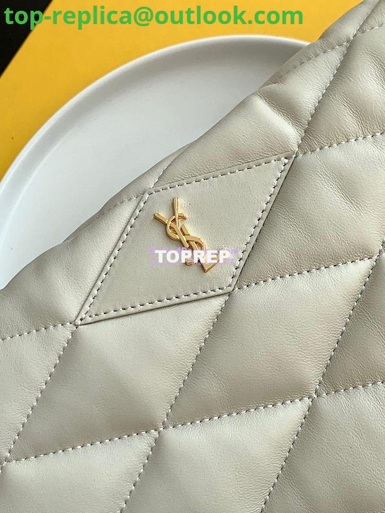 Replica YSL Saint Laurent Sade Puffer Envelope Clutch in Lambskin 6550041 Blanc 6 Replica YSL Saint Laurent Sade Puffer Envelope Clutch in Lambskin 6550041 Blanc 6