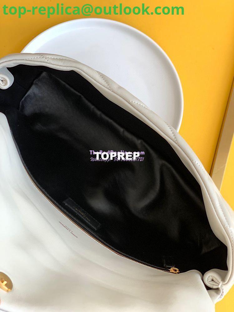 Replica YSL Saint Laurent Sade Puffer Envelope Clutch in Lambskin 6550041 Blanc 7 Replica YSL Saint Laurent Sade Puffer Envelope Clutch in Lambskin 6550041 Blanc 7