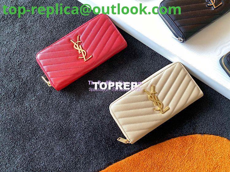 Replica YSL Saint Laurent Monogram Zip Around Wallet In Grain De Poudre Embossed Leather 358094 3 Replica YSL Saint Laurent Monogram Zip Around Wallet In Grain De Poudre Embossed Leather 358094 3