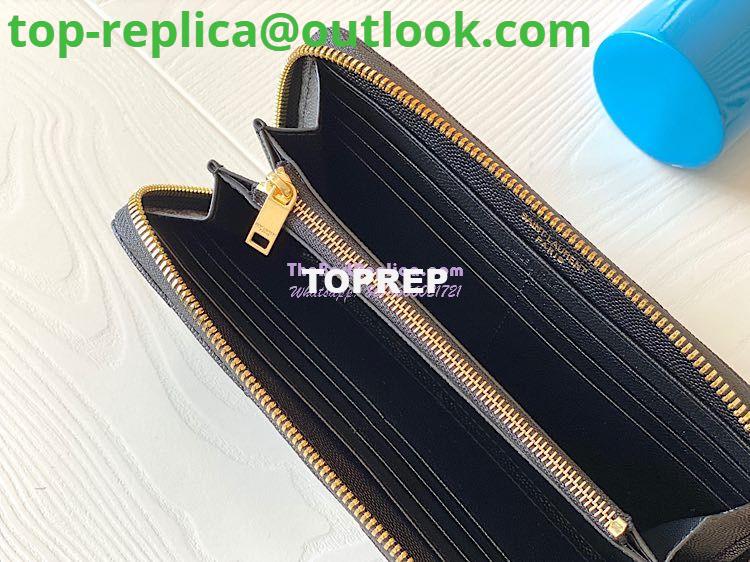 Replica YSL Saint Laurent Monogram Zip Around Wallet In Grain De Poudre Embossed Leather 358094 9 Replica YSL Saint Laurent Monogram Zip Around Wallet In Grain De Poudre Embossed Leather 358094 9