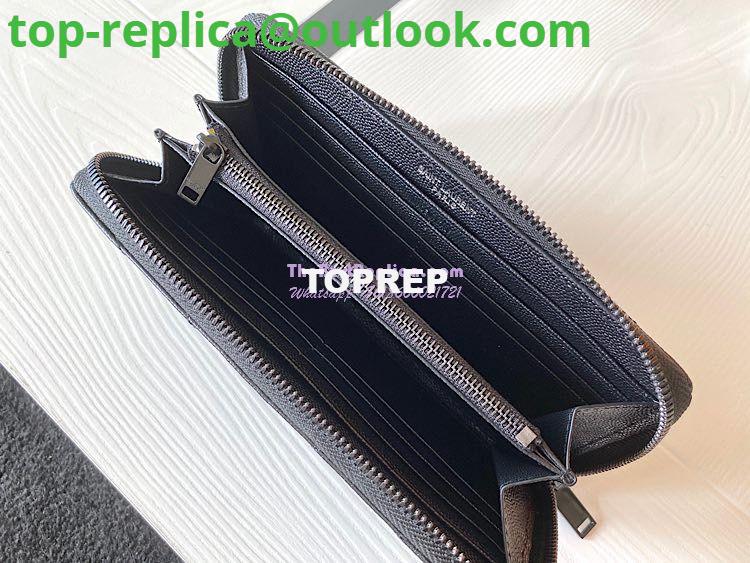 Replica YSL Saint Laurent Monogram Zip Around Wallet In Grain De Poudre Embossed Leather 358094 17 Replica YSL Saint Laurent Monogram Zip Around Wallet In Grain De Poudre Embossed Leather 358094 17