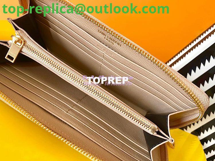 Replica YSL Saint Laurent Monogram Zip Around Wallet In Grain De Poudre Embossed Leather 358094 23 Replica YSL Saint Laurent Monogram Zip Around Wallet In Grain De Poudre Embossed Leather 358094 23