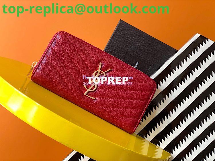 Replica YSL Saint Laurent Monogram Zip Around Wallet In Grain De Poudre Embossed Leather 358094 24 Replica YSL Saint Laurent Monogram Zip Around Wallet In Grain De Poudre Embossed Leather 358094 24