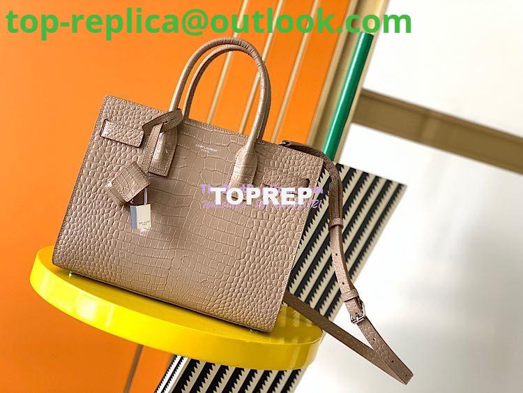 Replica YSL Saint Laurent Classic Sac De Jour Baby Nano In Embossed Crocodile Shiny Leather 421863 Beige 3 Replica YSL Saint Laurent Classic Sac De Jour Baby Nano In Embossed Crocodile Shiny Leather 421863 Beige 3