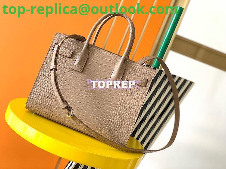 Replica YSL Saint Laurent Classic Sac De Jour Baby Nano In Embossed Crocodile Shiny Leather 421863 Beige 9 Replica YSL Saint Laurent Classic Sac De Jour Baby Nano In Embossed Crocodile Shiny Leather 421863 Beige 9
