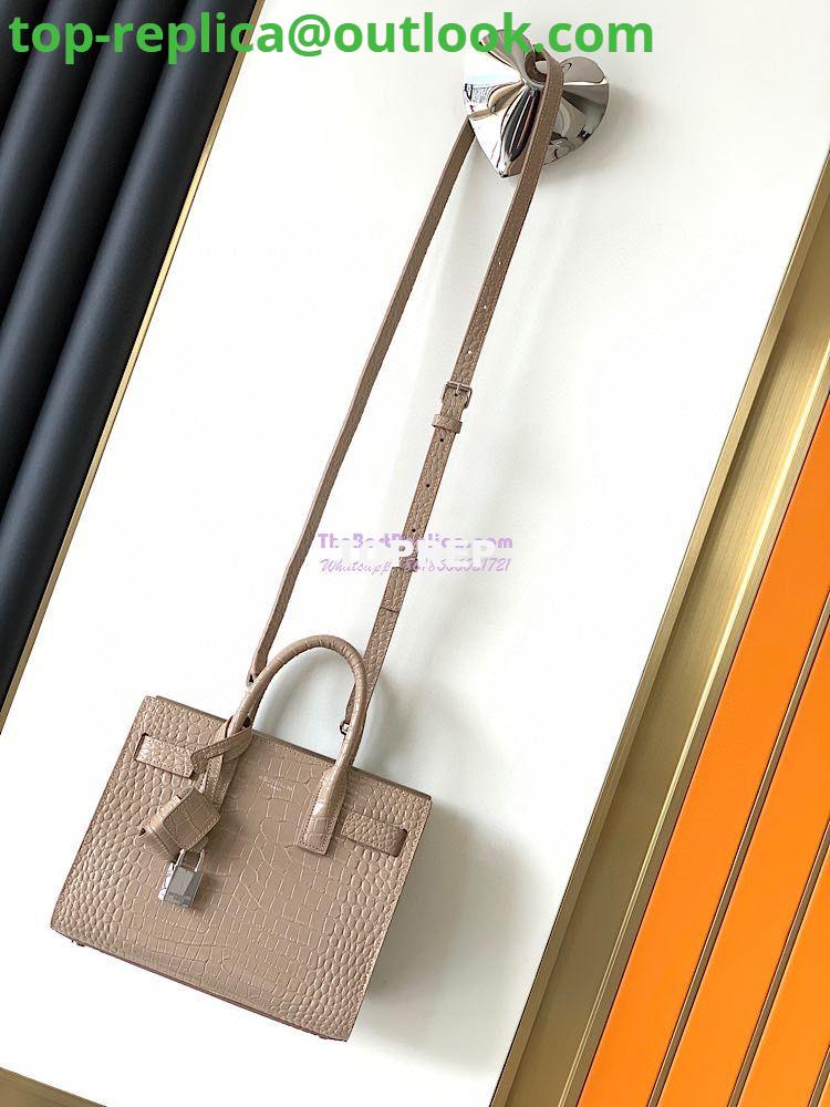 Replica YSL Saint Laurent Classic Sac De Jour Baby Nano In Embossed Crocodile Shiny Leather 421863 Beige 11 Replica YSL Saint Laurent Classic Sac De Jour Baby Nano In Embossed Crocodile Shiny Leather 421863 Beige 11