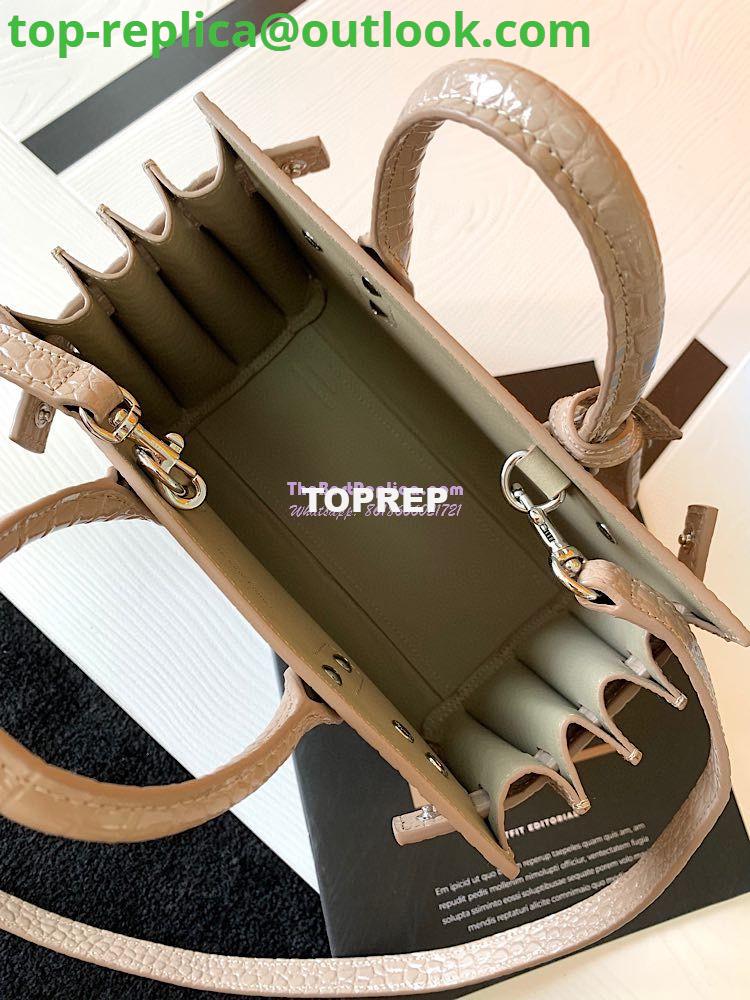 Replica YSL Saint Laurent Classic Sac De Jour Baby Nano In Embossed Crocodile Shiny Leather 421863 Beige 16 Replica YSL Saint Laurent Classic Sac De Jour Baby Nano In Embossed Crocodile Shiny Leather 421863 Beige 16