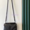 Replica YSL Saint Laurent College Medium In Matelassé Leather 600279 Black 27