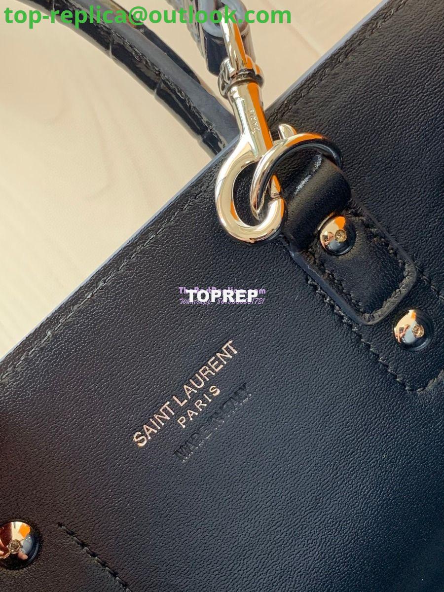 Replica YSL Saint Laurent Classic Sac De Jour Baby Nano In Embossed Crocodile Shiny Leather 421863 Navy Blue 7 Replica YSL Saint Laurent Classic Sac De Jour Baby Nano In Embossed Crocodile Shiny Leather 421863 Navy Blue 7