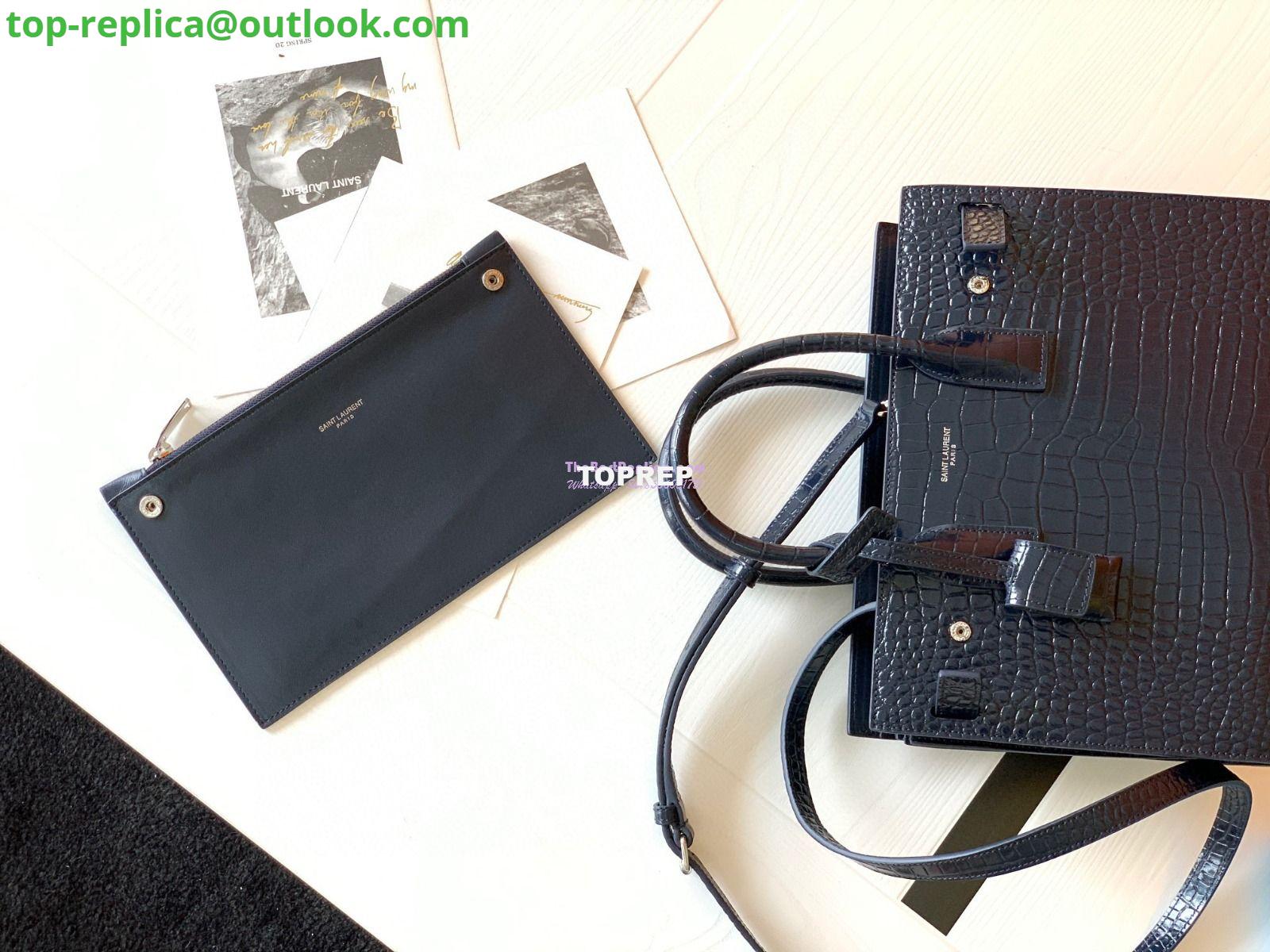 Replica YSL Saint Laurent Classic Sac De Jour Baby Nano In Embossed Crocodile Shiny Leather 421863 Navy Blue 13 Replica YSL Saint Laurent Classic Sac De Jour Baby Nano In Embossed Crocodile Shiny Leather 421863 Navy Blue 13