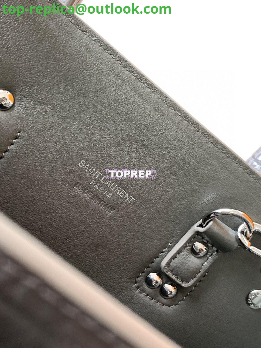 Replica YSL Saint Laurent Classic Sac De Jour Baby Nano In Embossed Crocodile Shiny Leather 421863 Grey 10 Replica YSL Saint Laurent Classic Sac De Jour Baby Nano In Embossed Crocodile Shiny Leather 421863 Grey 10