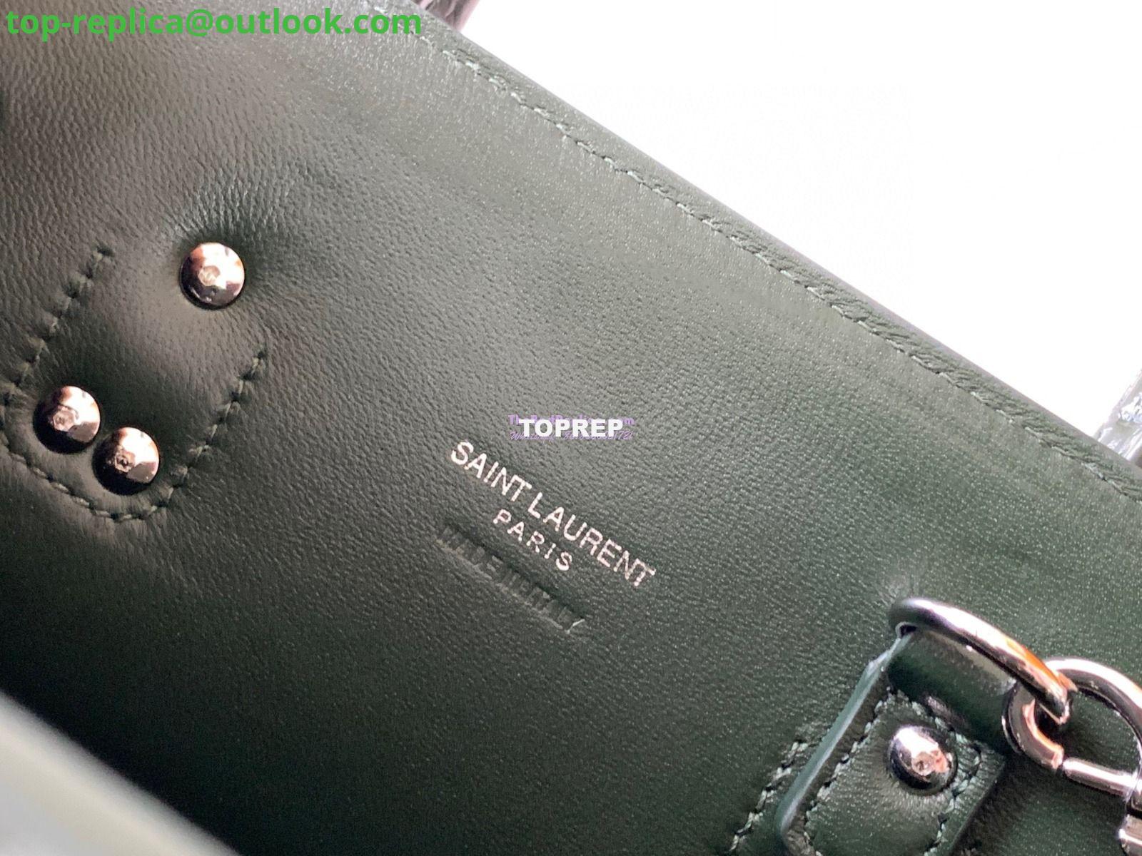 Replica YSL Saint Laurent Classic Sac De Jour Baby Nano In Embossed Crocodile Shiny Leather 421863 Dark Green 10 Replica YSL Saint Laurent Classic Sac De Jour Baby Nano In Embossed Crocodile Shiny Leather 421863 Dark Green 10