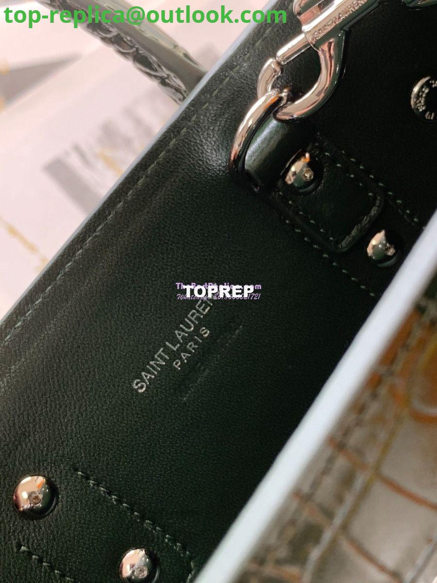 Replica YSL Saint Laurent Classic Sac De Jour Baby Nano In Embossed Crocodile Shiny Leather 421863 Dark Green 17 Replica YSL Saint Laurent Classic Sac De Jour Baby Nano In Embossed Crocodile Shiny Leather 421863 Dark Green 17