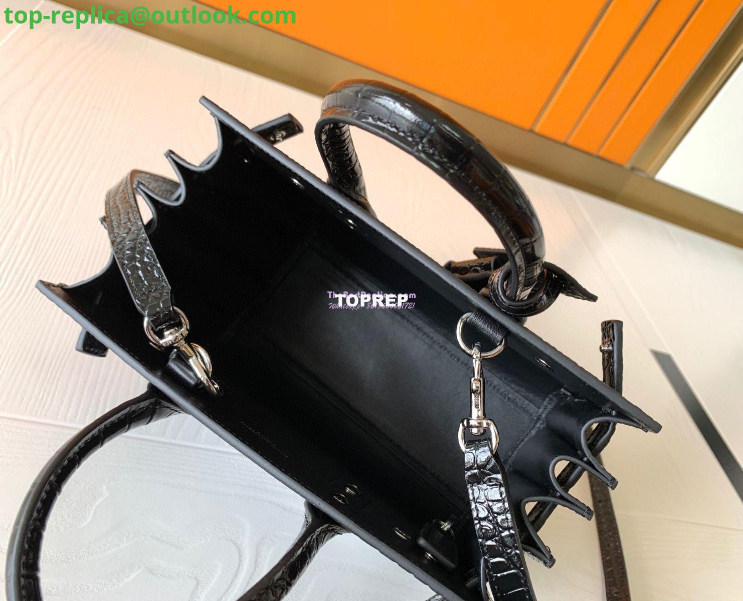 Replica YSL Saint Laurent Classic Sac De Jour Baby Nano In Embossed  Crocodile Shiny Leather 421863 Black 16 Replica YSL Saint Laurent Classic Sac De Jour Baby Nano In Embossed  Crocodile Shiny Leather 421863 Black 16