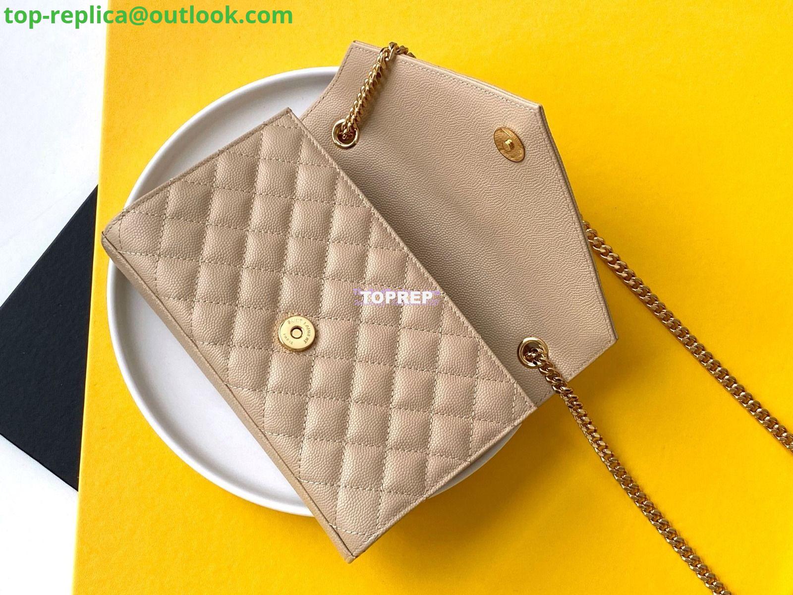 Replica YSL Envelope small bag in mix matelassé grain de poudre embossed leather 526286 beige 9 Replica YSL Envelope small bag in mix matelassé grain de poudre embossed leather 526286 beige 9