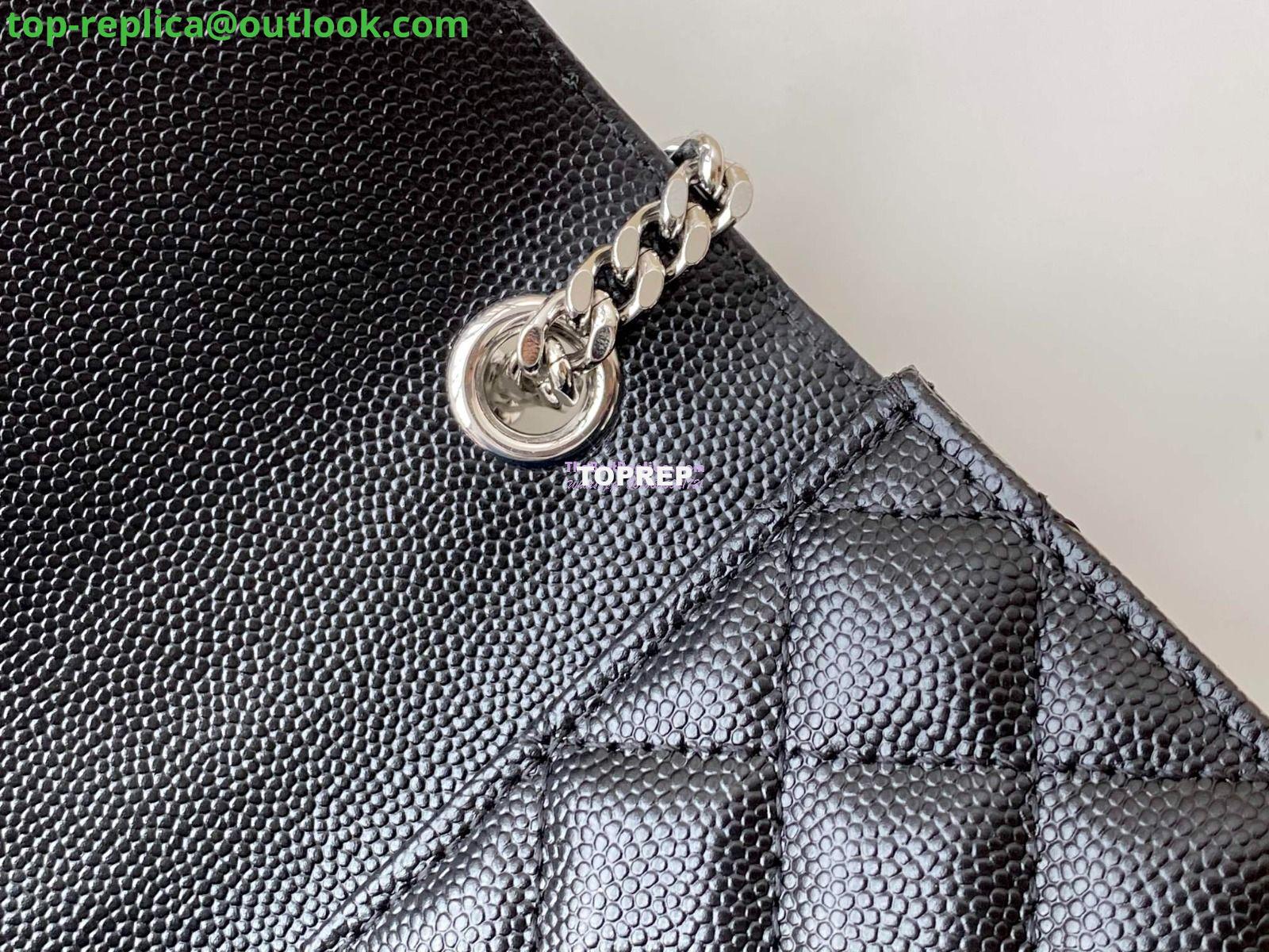 Replica YSL Envelope small bag in mix matelassé grain de poudre embossed leather 526286 black shw 9 Replica YSL Envelope small bag in mix matelassé grain de poudre embossed leather 526286 black shw 9