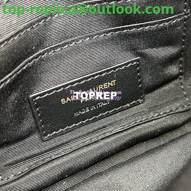 Replica Saint Laurent YSL Becky Double-Zip Pouch in Quilted Lambskin 608941 White 10 Replica Saint Laurent YSL Becky Double-Zip Pouch in Quilted Lambskin 608941 White 10