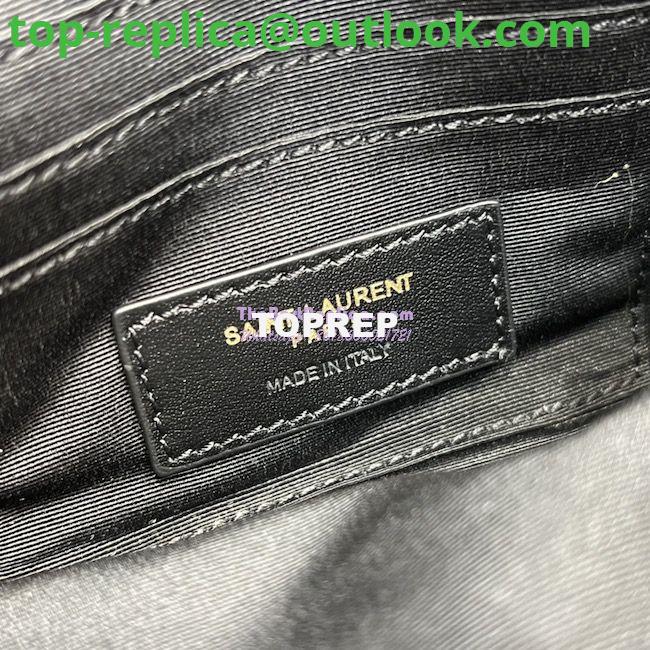 Replica Saint Laurent YSL Becky Double-Zip Pouch in Quilted Lambskin 608941 Black 10 Replica Saint Laurent YSL Becky Double-Zip Pouch in Quilted Lambskin 608941 Black 10