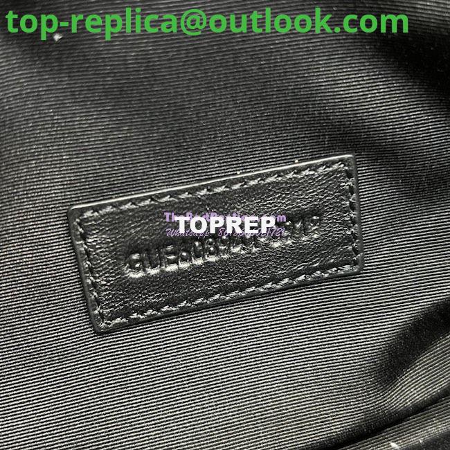 Replica Saint Laurent YSL Becky Double-Zip Pouch in Quilted Lambskin 608941 Black 11 Replica Saint Laurent YSL Becky Double-Zip Pouch in Quilted Lambskin 608941 Black 11