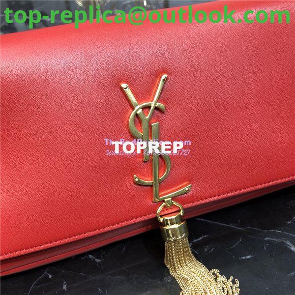 Replica YSL Saint Laurent Kate 99 in red lambskin 5 Replica YSL Saint Laurent Kate 99 in red lambskin 5