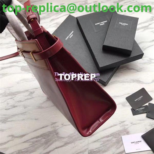 Replica YSL Saint Laurent Manhattan small shopping in Rouge smooth leather 5 Replica YSL Saint Laurent Manhattan small shopping in Rouge smooth leather 5