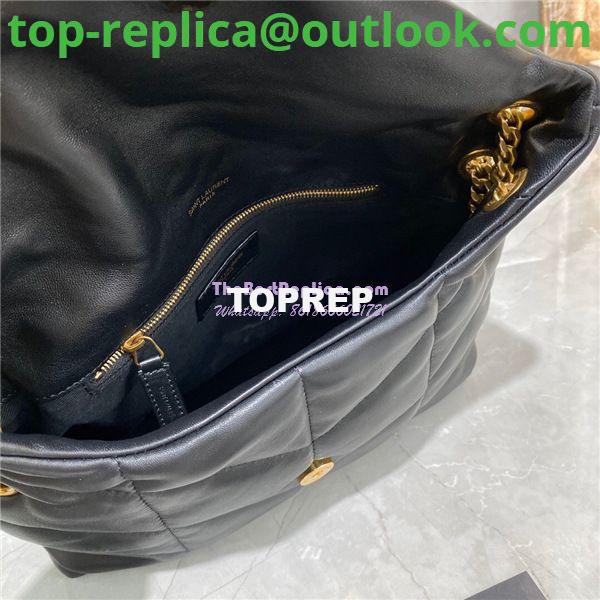 Replica Yves Saint Laurent YSL Loulou Puffer Small Bag In Quilted Lambskin 577476 Black Gold Hardware 8 Replica Yves Saint Laurent YSL Loulou Puffer Small Bag In Quilted Lambskin 577476 Black Gold Hardware 8