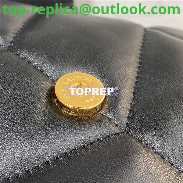 Replica Yves Saint Laurent YSL Loulou Puffer Small Bag In Quilted Lambskin 577476 Black Gold Hardware 11 Replica Yves Saint Laurent YSL Loulou Puffer Small Bag In Quilted Lambskin 577476 Black Gold Hardware 11