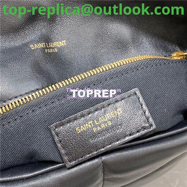Replica Yves Saint Laurent YSL Loulou Puffer Small Bag In Quilted Lambskin 577476 Black Gold Hardware 13 Replica Yves Saint Laurent YSL Loulou Puffer Small Bag In Quilted Lambskin 577476 Black Gold Hardware 13