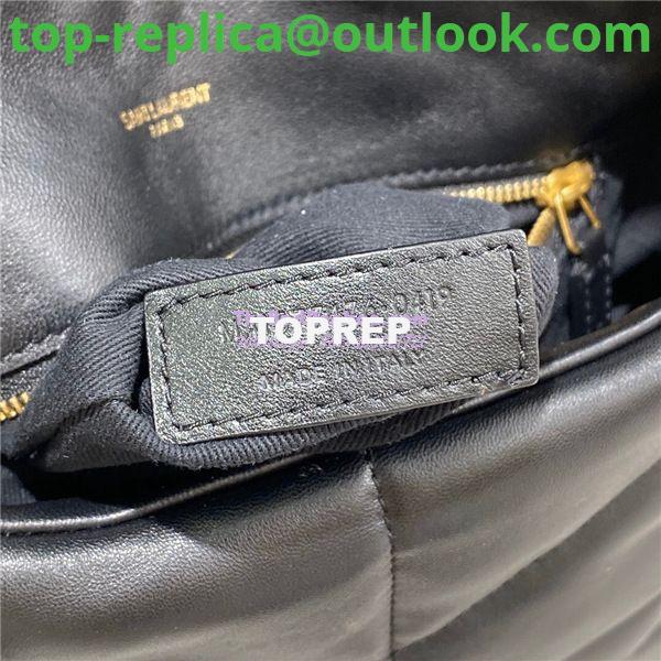 Replica Yves Saint Laurent YSL Loulou Puffer Small Bag In Quilted Lambskin 577476 Black Gold Hardware 15 Replica Yves Saint Laurent YSL Loulou Puffer Small Bag In Quilted Lambskin 577476 Black Gold Hardware 15