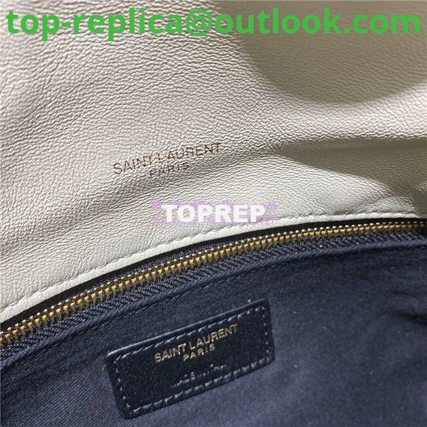 Replica Yves Saint Laurent YSL Loulou Puffer Small Bag In Quilted Lambskin 577476 White Gold Hardware 7 Replica Yves Saint Laurent YSL Loulou Puffer Small Bag In Quilted Lambskin 577476 White Gold Hardware 7