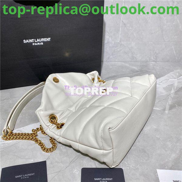 Replica Yves Saint Laurent YSL Loulou Puffer Small Bag In Quilted Lambskin 577476 White Gold Hardware 16 Replica Yves Saint Laurent YSL Loulou Puffer Small Bag In Quilted Lambskin 577476 White Gold Hardware 16