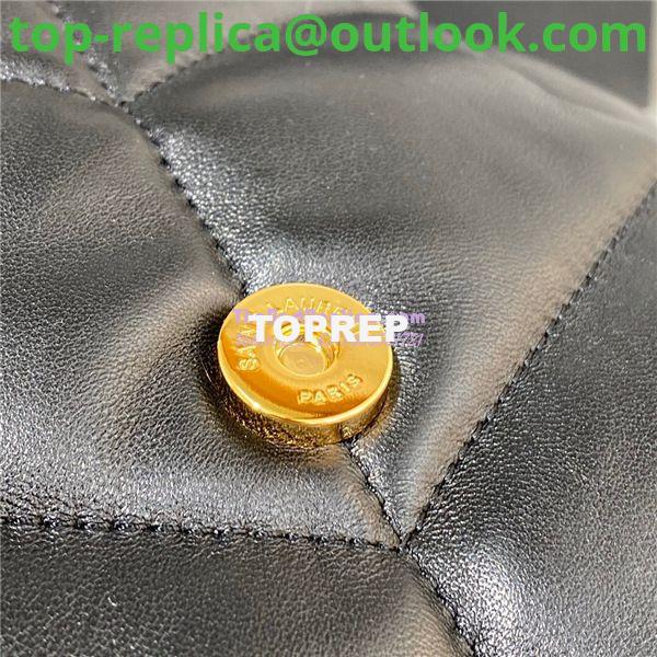 Replica Yves Saint Laurent YSL Loulou Puffer Medium Bag In Quilted Lambskin 5774751 Black Gold Hardware 9 Replica Yves Saint Laurent YSL Loulou Puffer Medium Bag In Quilted Lambskin 5774751 Black Gold Hardware 9