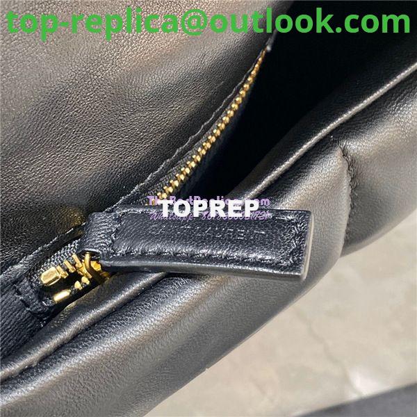 Replica Yves Saint Laurent YSL Loulou Puffer Medium Bag In Quilted Lambskin 5774751 Black Gold Hardware 11 Replica Yves Saint Laurent YSL Loulou Puffer Medium Bag In Quilted Lambskin 5774751 Black Gold Hardware 11
