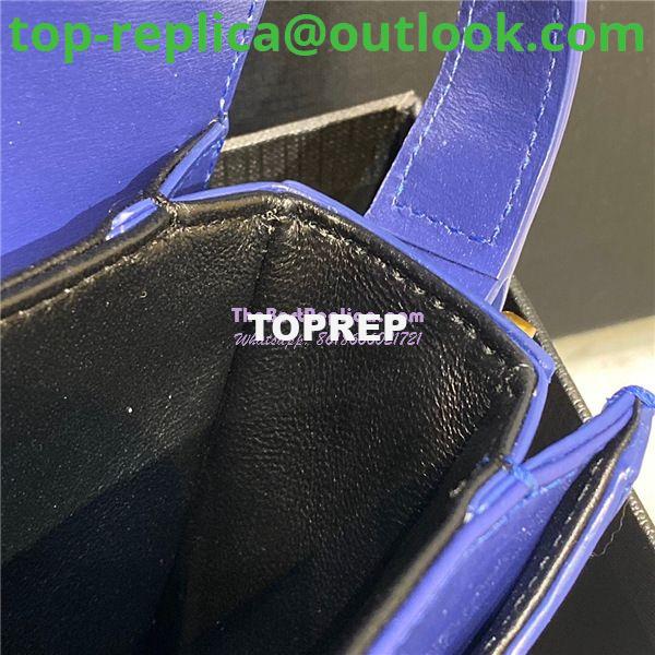 Replica YSL Saint Laurent Solferino Soft Satchel In Box Leather 635025 Blue 14 Replica YSL Saint Laurent Solferino Soft Satchel In Box Leather 635025 Blue 14