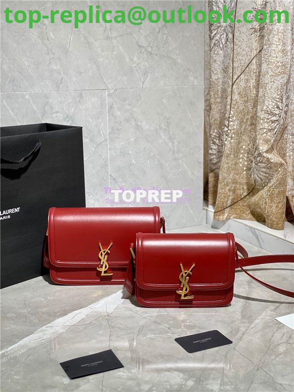 Replica YSL Saint Laurent Solferino Soft Satchel In Box Leather 635025 Red Replica YSL Saint Laurent Solferino Soft Satchel In Box Leather 635025 Red