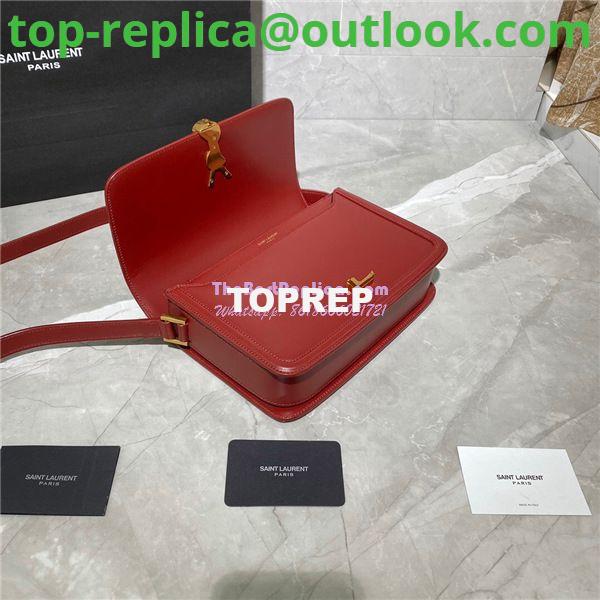 Replica YSL Saint Laurent Solferino Soft Satchel In Box Leather 635025 Red 9 Replica YSL Saint Laurent Solferino Soft Satchel In Box Leather 635025 Red 9