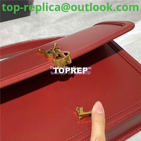 Replica YSL Saint Laurent Solferino Soft Satchel In Box Leather 635025 Red 13 Replica YSL Saint Laurent Solferino Soft Satchel In Box Leather 635025 Red 13