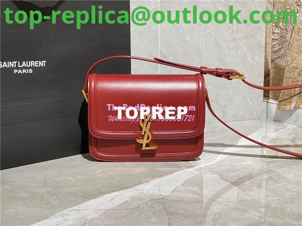 Replica YSL Saint Laurent Solferino Soft Satchel In Box Leather 635025 Red 17 Replica YSL Saint Laurent Solferino Soft Satchel In Box Leather 635025 Red 17