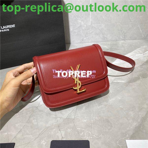 Replica YSL Saint Laurent Solferino Soft Satchel In Box Leather 635025 Red 18 Replica YSL Saint Laurent Solferino Soft Satchel In Box Leather 635025 Red 18