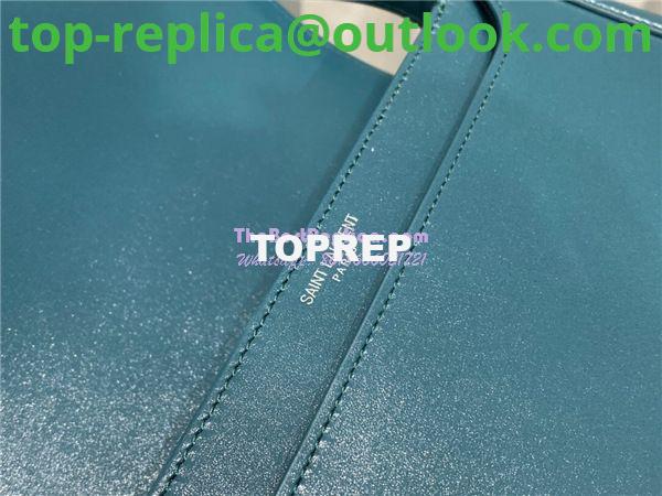 Replica YSL Saint Laurent Solferino Soft Satchel In Box Leather 635025 Slate Green 12 Replica YSL Saint Laurent Solferino Soft Satchel In Box Leather 635025 Slate Green 12
