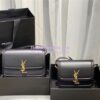 Replica YSL Saint Laurent Solferino Medium Soft Satchel In Suede And Smooth Leather 635025 Cinnamon 20