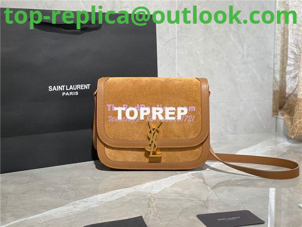 Replica YSL Saint Laurent Solferino Medium Soft Satchel In Suede And Smooth Leather 635025 Cinnamon Replica YSL Saint Laurent Solferino Medium Soft Satchel In Suede And Smooth Leather 635025 Cinnamon