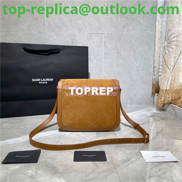 Replica YSL Saint Laurent Solferino Medium Soft Satchel In Suede And Smooth Leather 635025 Cinnamon 6 Replica YSL Saint Laurent Solferino Medium Soft Satchel In Suede And Smooth Leather 635025 Cinnamon 6