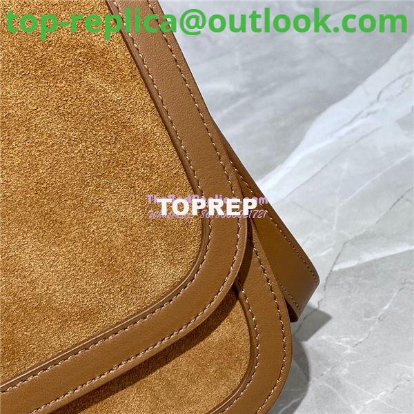 Replica YSL Saint Laurent Solferino Medium Soft Satchel In Suede And Smooth Leather 635025 Cinnamon 11 Replica YSL Saint Laurent Solferino Medium Soft Satchel In Suede And Smooth Leather 635025 Cinnamon 11