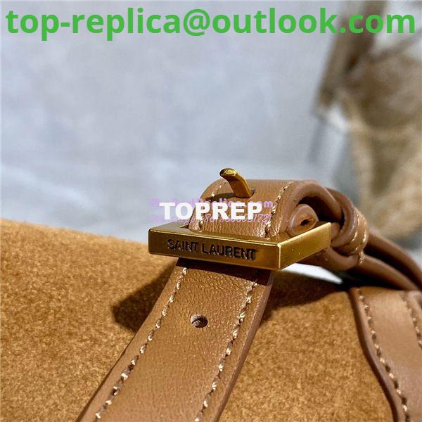 Replica YSL Saint Laurent Solferino Medium Soft Satchel In Suede And Smooth Leather 635025 Cinnamon 12 Replica YSL Saint Laurent Solferino Medium Soft Satchel In Suede And Smooth Leather 635025 Cinnamon 12