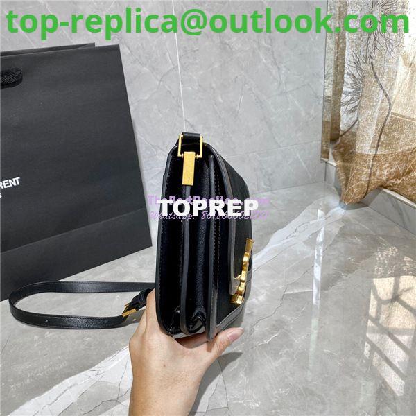 Replica YSL Saint Laurent Solferino Medium Soft Satchel In Suede And Smooth Leather 635025 Black 5 Replica YSL Saint Laurent Solferino Medium Soft Satchel In Suede And Smooth Leather 635025 Black 5