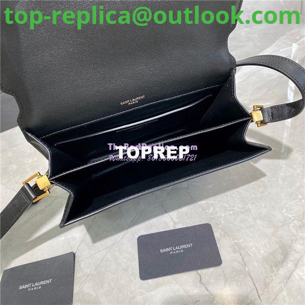 Replica YSL Saint Laurent Solferino Medium Soft Satchel In Suede And Smooth Leather 635025 Black 9 Replica YSL Saint Laurent Solferino Medium Soft Satchel In Suede And Smooth Leather 635025 Black 9