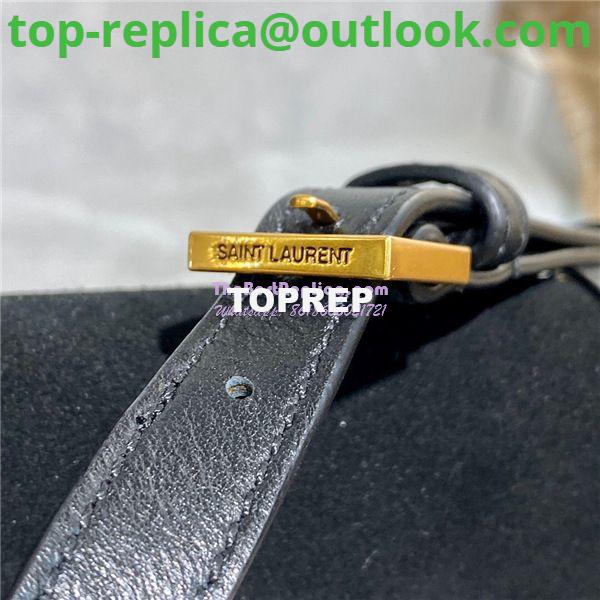 Replica YSL Saint Laurent Solferino Medium Soft Satchel In Suede And Smooth Leather 635025 Black 11 Replica YSL Saint Laurent Solferino Medium Soft Satchel In Suede And Smooth Leather 635025 Black 11